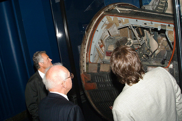SPUTNIK 50, 2007 AT THE ADLER PLANETARIUM, SERGEI KRUSHCHEV
