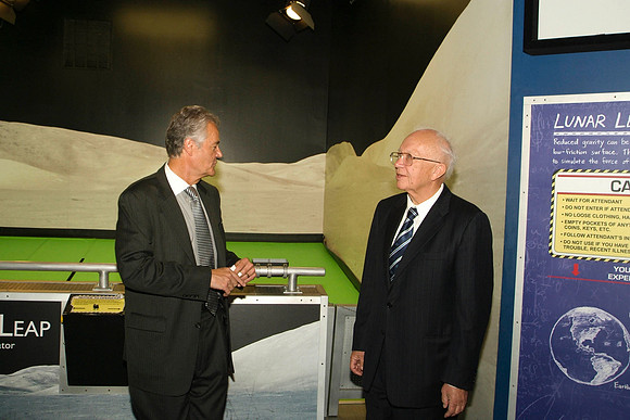 SPUTNIK 50, 2007 AT THE ADLER PLANETARIUM, SERGEI KRUSHCHEV