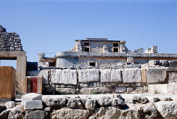 KNOSSOS, IRAKLION MUSEUM COLOR SLIDE, GR 1977_03