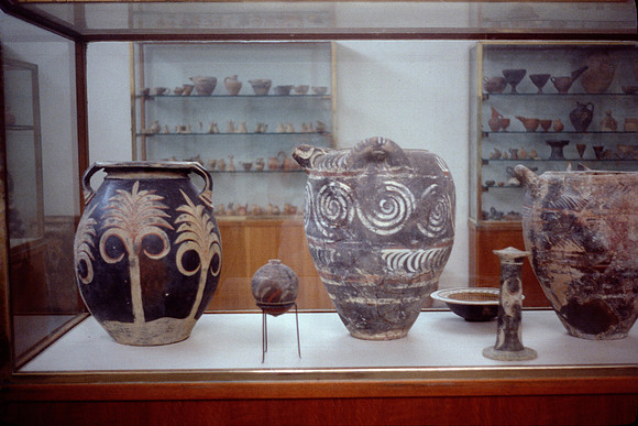 KNOSSOS, IRAKLION MUSEUM COLOR SLIDE, GR 1977_22