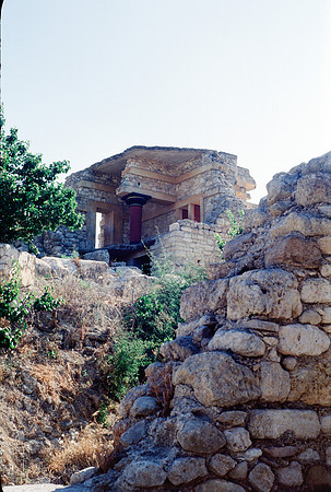 KNOSSOS, IRAKLION MUSEUM COLOR SLIDE, GR 1977_08
