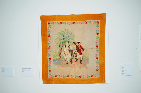 Storytelling in Cloth Exhibit by Diane Alexander White at the National Hellenic Museum