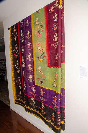 Storytelling in Cloth Exhibit by Diane Alexander White at the National Hellenic Museum