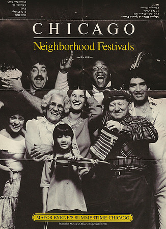 Chicago Neighborhood Festivals guide 1981_front