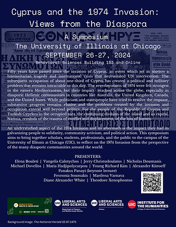 Cyprus Symposium Advertisement