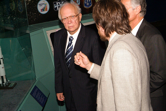 SPUTNIK 50, 2007 AT THE ADLER PLANETARIUM, SERGEI KRUSHCHEV