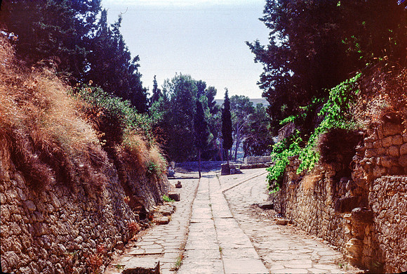 KNOSSOS, IRAKLION MUSEUM COLOR SLIDE, GR 1977_14