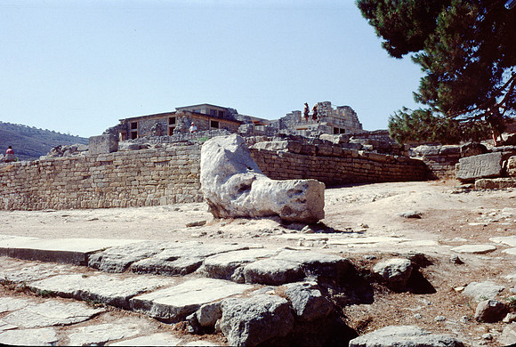 KNOSSOS, IRAKLION MUSEUM COLOR SLIDE, GR 1977_15