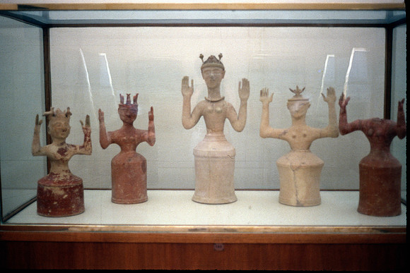KNOSSOS, IRAKLION MUSEUM COLOR SLIDE, GR 1977_26