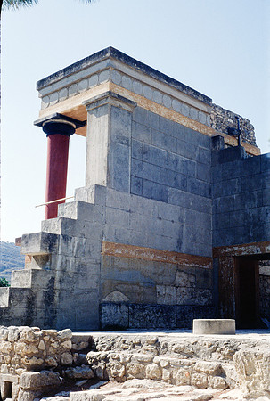 KNOSSOS, IRAKLION MUSEUM COLOR SLIDE, GR 1977_04
