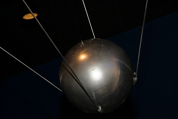 SPUTNIK 50, 2007 AT THE ADLER PLANETARIUM, SERGEI KRUSHCHEV