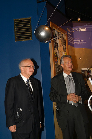 SPUTNIK 50, 2007 AT THE ADLER PLANETARIUM, SERGEI KRUSHCHEV