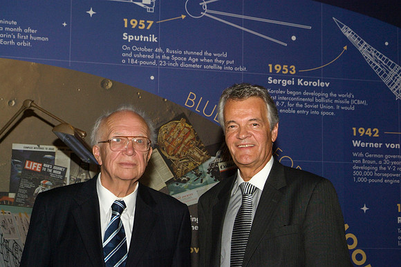 SPUTNIK 50, 2007 AT THE ADLER PLANETARIUM, SERGEI KRUSHCHEV