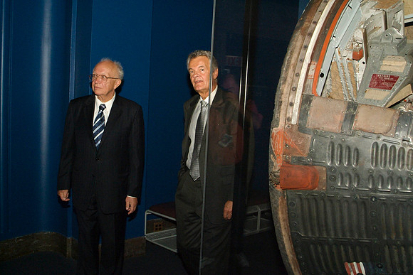 SPUTNIK 50, 2007 AT THE ADLER PLANETARIUM, SERGEI KRUSHCHEV