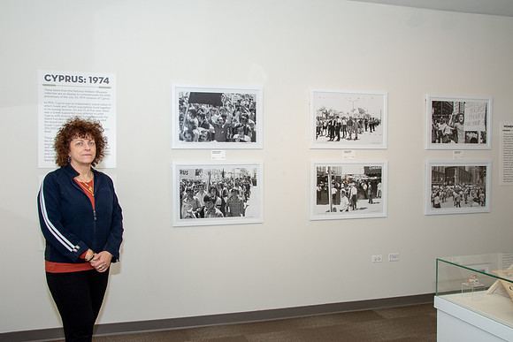 CYPRUS 50TH ANNIVERSARY EXHIBIT AT THE NATIONAL HELLENIC MUSEUM, DIANE ALEXANDER WHITE 1974-2024-42