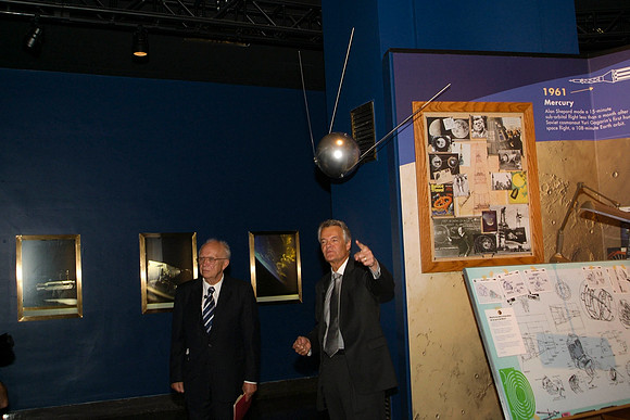 SPUTNIK 50, 2007 AT THE ADLER PLANETARIUM, SERGEI KRUSHCHEV
