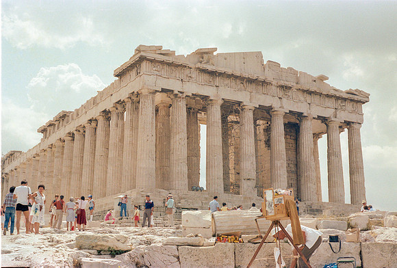 ROLL 2, ATHENS, PARTHENON, FLOWER STALL AND IKARIA HM GR 1983_08A