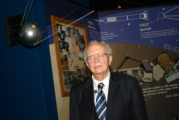 SPUTNIK 50, 2007 AT THE ADLER PLANETARIUM, SERGEI KRUSHCHEV
