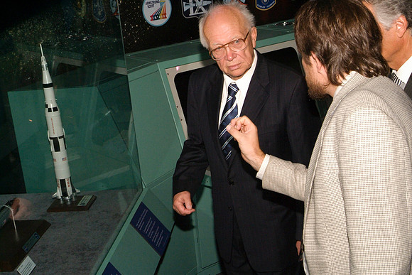 SPUTNIK 50, 2007 AT THE ADLER PLANETARIUM, SERGEI KRUSHCHEV