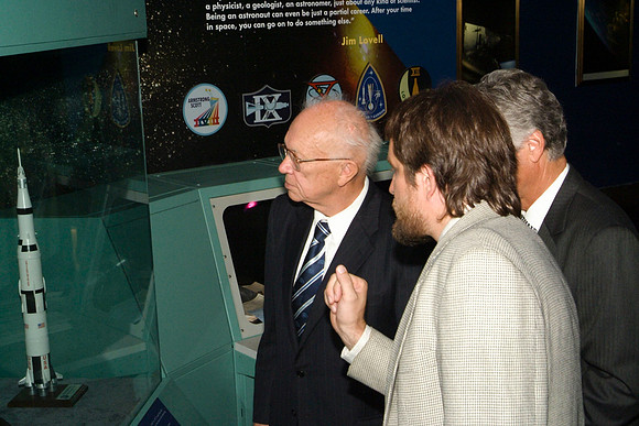 SPUTNIK 50, 2007 AT THE ADLER PLANETARIUM, SERGEI KRUSHCHEV