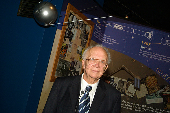 SPUTNIK 50, 2007 AT THE ADLER PLANETARIUM, SERGEI KRUSHCHEV