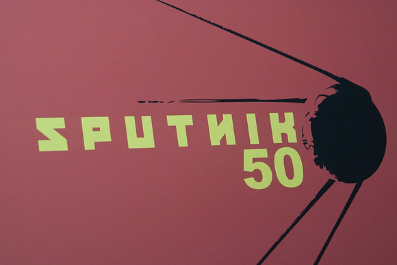 SPUTNIK 50, 2007 AT THE ADLER PLANETARIUM, SERGEI KRUSHCHEV