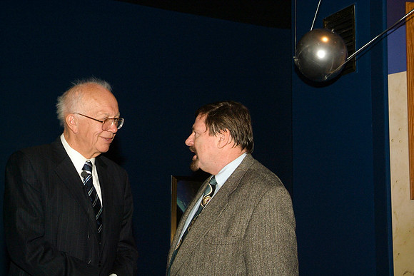 SPUTNIK 50, 2007 AT THE ADLER PLANETARIUM, SERGEI KRUSHCHEV