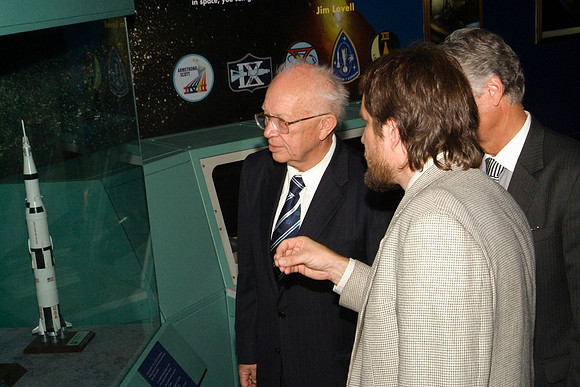 SPUTNIK 50, 2007 AT THE ADLER PLANETARIUM, SERGEI KRUSHCHEV