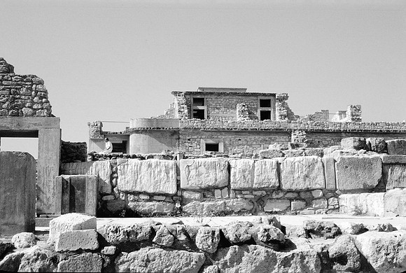 KNOSSOS, IRAKLION MUSEUM BW VERSION, GR 1977_003