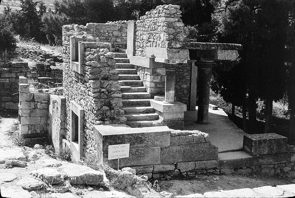 KNOSSOS, IRAKLION MUSEUM BW VERSION, GR 1977_007