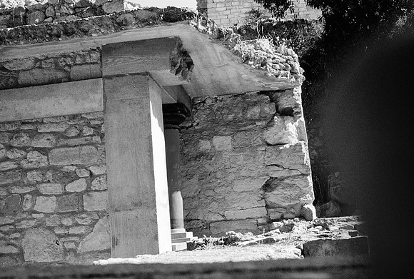 KNOSSOS, IRAKLION MUSEUM BW VERSION, GR 1977_010