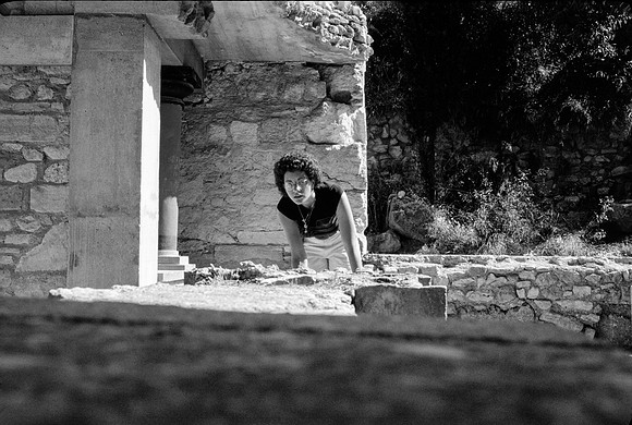 KNOSSOS, IRAKLION MUSEUM BW VERSION, GR 1977_011