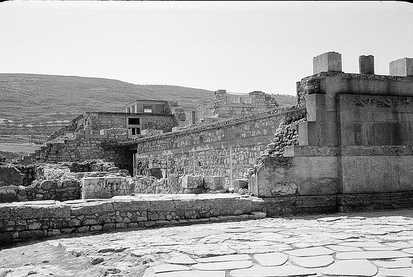 KNOSSOS, IRAKLION MUSEUM BW VERSION, GR 1977_012