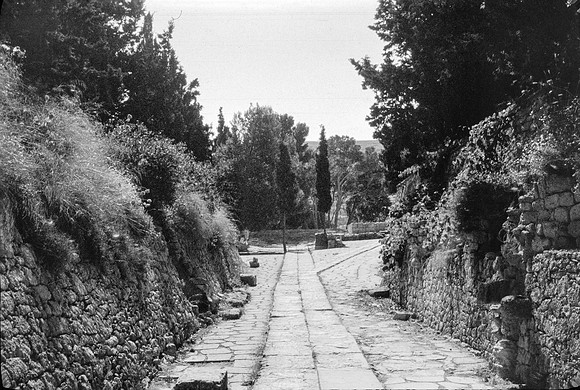 KNOSSOS, IRAKLION MUSEUM BW VERSION, GR 1977_014
