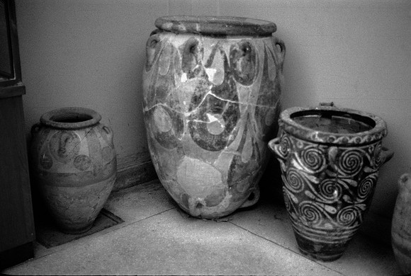 KNOSSOS, IRAKLION MUSEUM BW VERSION, GR 1977_023