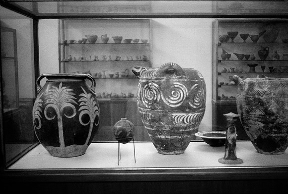 KNOSSOS, IRAKLION MUSEUM BW VERSION, GR 1977_022