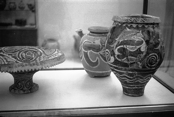 KNOSSOS, IRAKLION MUSEUM BW VERSION, GR 1977_024