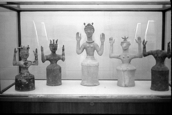 KNOSSOS, IRAKLION MUSEUM BW VERSION, GR 1977_026