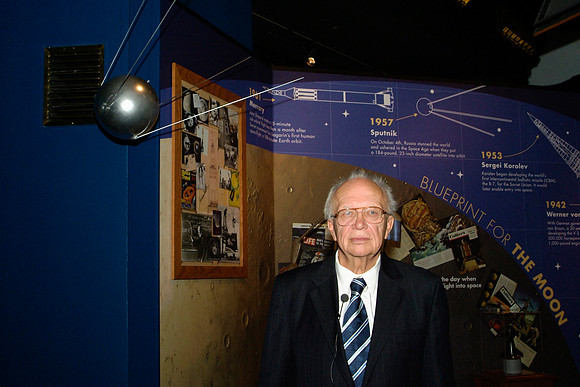 SPUTNIK 50, 2007 AT THE ADLER PLANETARIUM, SERGEI KRUSHCHEV