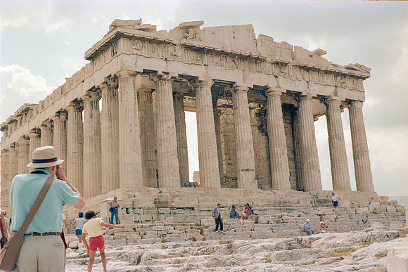 ROLL 2, ATHENS, PARTHENON, FLOWER STALL AND IKARIA HM GR 1983_07A