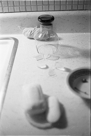BROKEN GLASS 6200 BLOCK OF N. CLAREMONT 1974_29A,