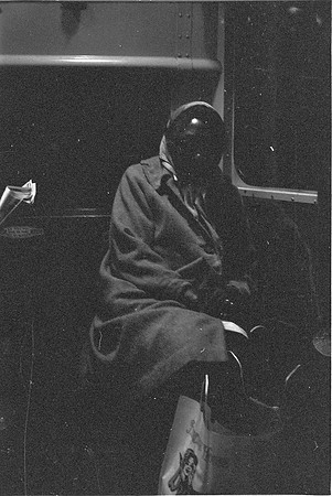 LADY ON SUBWAY 1974_16A,