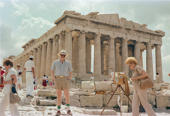 ROLL 2, ATHENS, PARTHENON, FLOWER STALL AND IKARIA HM GR 1983_09A