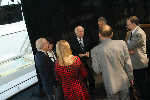 SPUTNIK 50, 2007 AT THE ADLER PLANETARIUM, SERGEI KRUSHCHEV