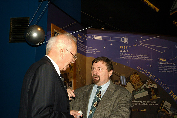 SPUTNIK 50, 2007 AT THE ADLER PLANETARIUM, SERGEI KRUSHCHEV