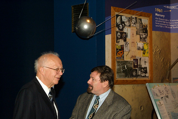 SPUTNIK 50, 2007 AT THE ADLER PLANETARIUM, SERGEI KRUSHCHEV