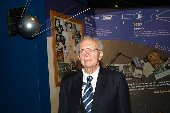 SPUTNIK 50, 2007 AT THE ADLER PLANETARIUM, SERGEI KRUSHCHEV