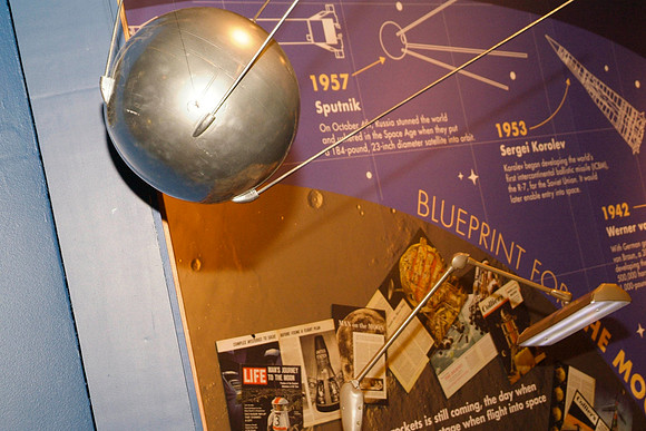 SPUTNIK 50, 2007 AT THE ADLER PLANETARIUM, SERGEI KRUSHCHEV