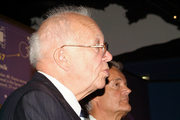 SPUTNIK 50, 2007 AT THE ADLER PLANETARIUM, SERGEI KRUSHCHEV