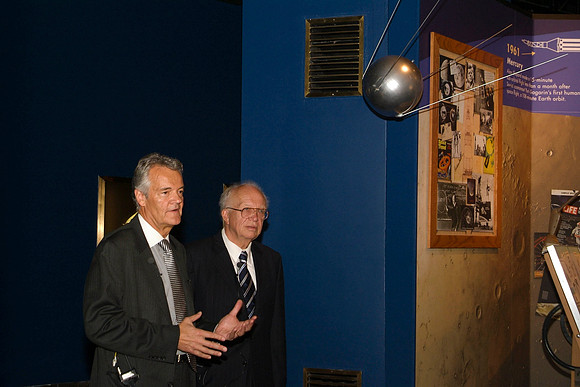 SPUTNIK 50, 2007 AT THE ADLER PLANETARIUM, SERGEI KRUSHCHEV